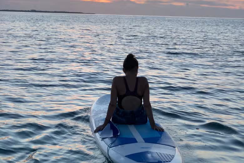 Paddle surf en Cancún al amanecer - photo 8