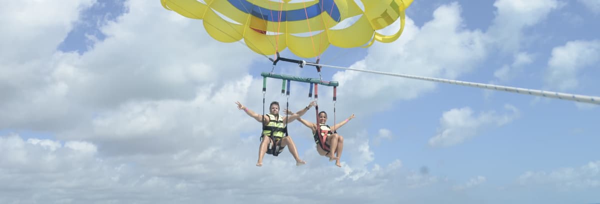 Parasailing en Cancún