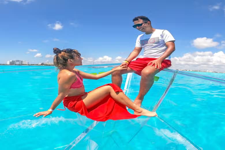 Paseo en barco transparente por Cancún - photo 11