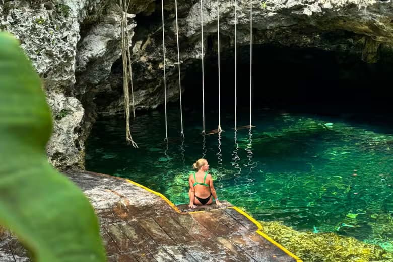 Excursión a la laguna de Kaan Luum y cenotes mayas - photo 4